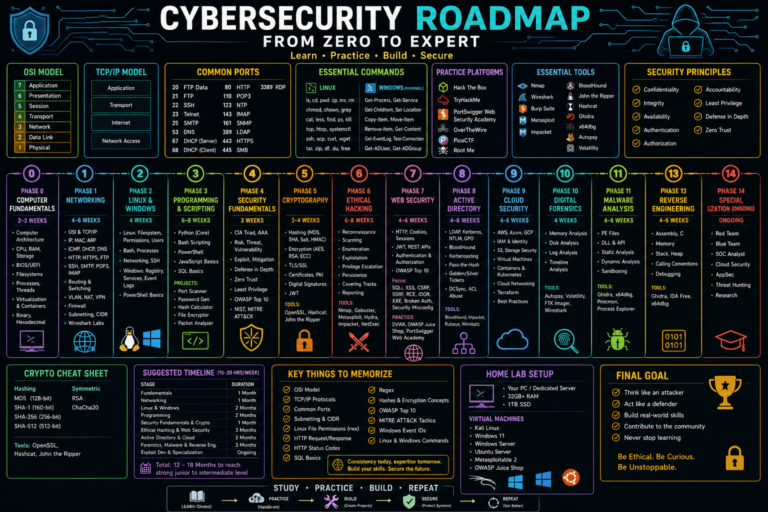 Cyber Seciruty Roadman by Shawon Image
